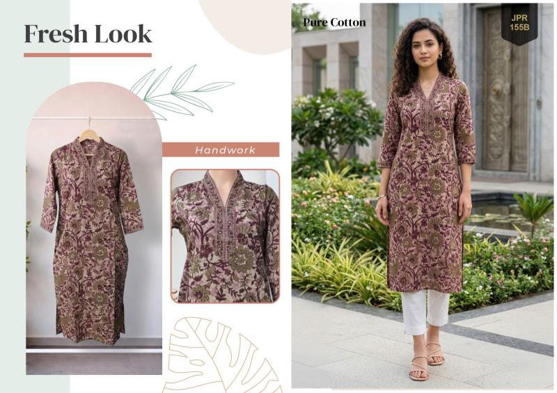 Rajnandini himani cotton jaipuri prints wholesale kurtis